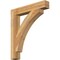 Ekena Millwork Thorton Block Rough Sawn Bracket, Western Red Cedar, 4"W x 26"D x 30"H BKT04X26X30THR05RWR - alternate 1